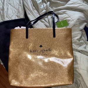 Kate spade gold tote